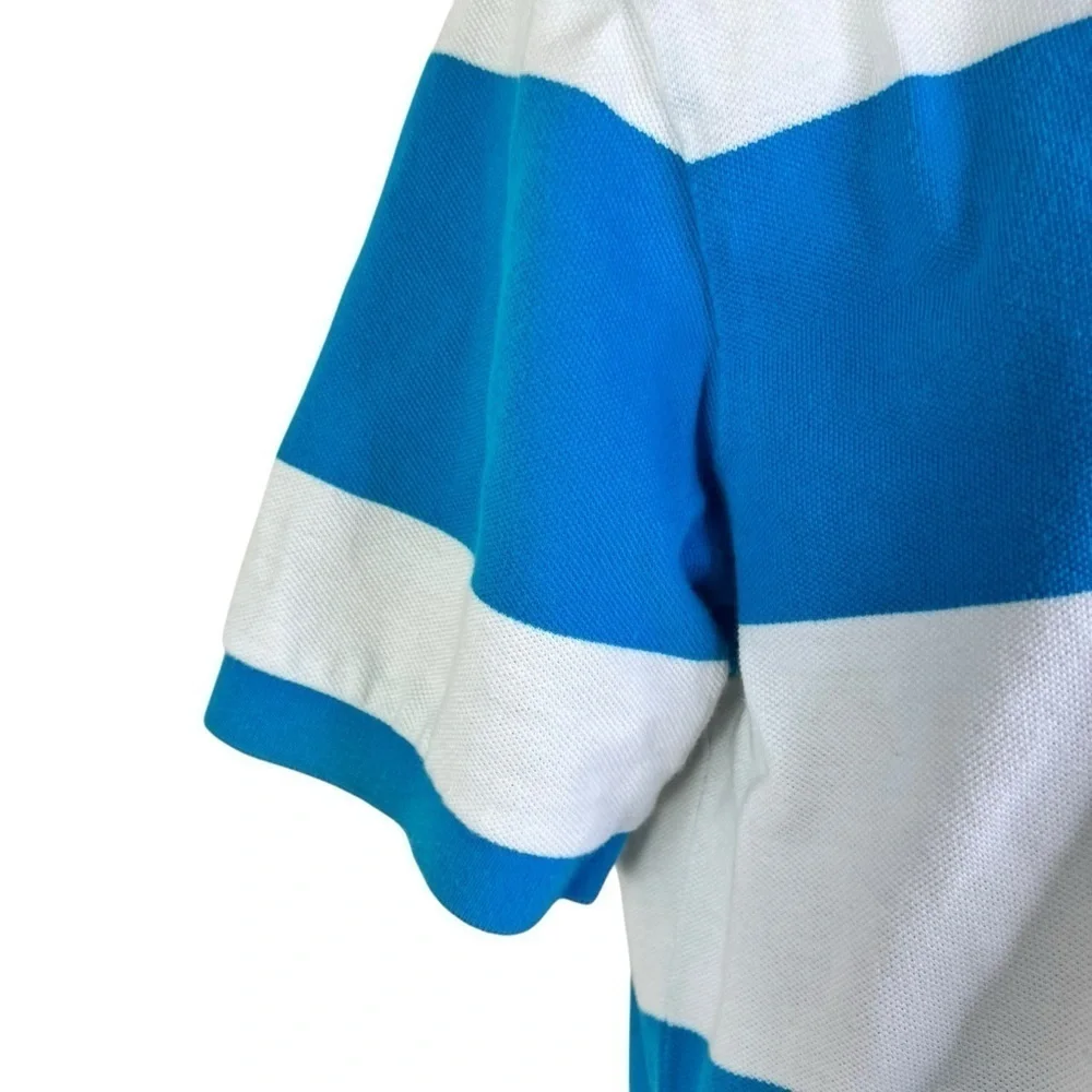 Polo by Ralph Lauren Blue and White Striped Men's Shirt size M